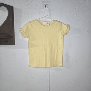 Gymboree Soft Yellow Short Sleeve Kids Tee